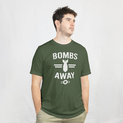 Bombs Away Military Style tee